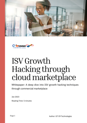 G7CR Technologies, Whitepaper on ISV Growth Hacking